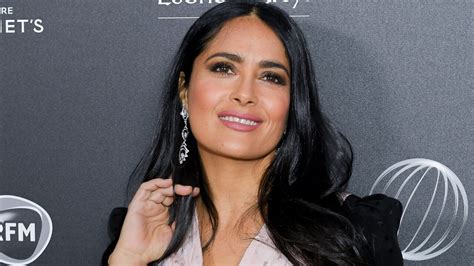 Salma Hayek 54 Dazzles In A Purple Bikini And Reveals What She Is Grateful For Before The New Year