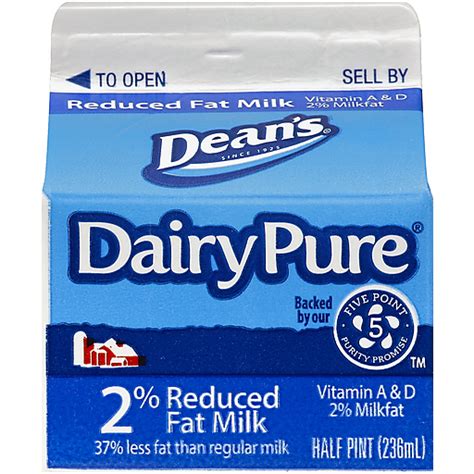 Deans Dairy Pure 2 Reduced Fat Milk Milk Festival Foods Shopping
