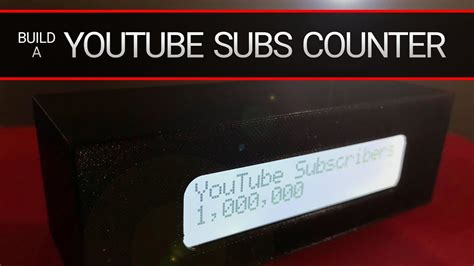 Build A Youtube Subscribers Counter Youtube
