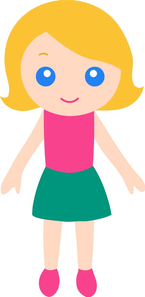 Cute Little Girl Cartoon Images Clipart Free Download On Clipartmag