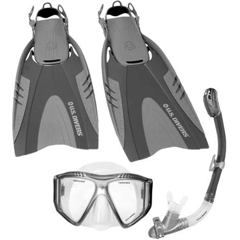 Us Divers Lux Lx Purge Phoenix Pivot Mask Fin And Snorkel Set Scuba