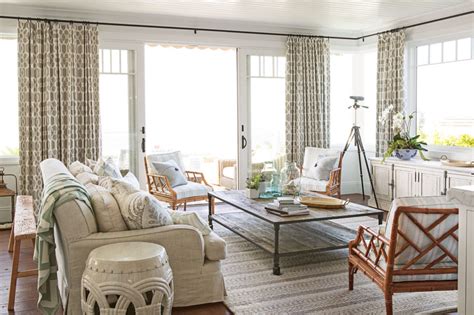 Bring The Shore Into Home With Beach Style Living Room