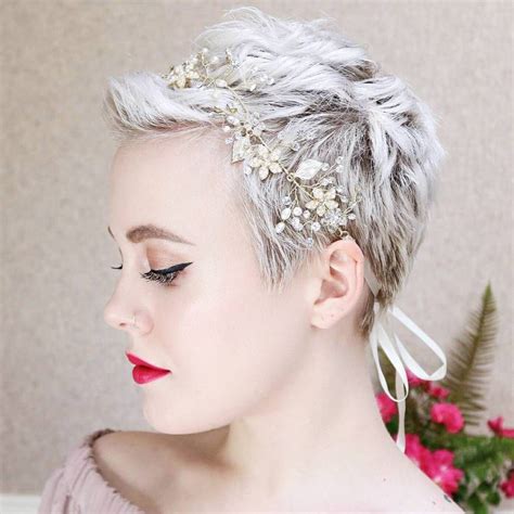 20 best accessories for short hair in 2024 the right hairstyles short wedding hair short