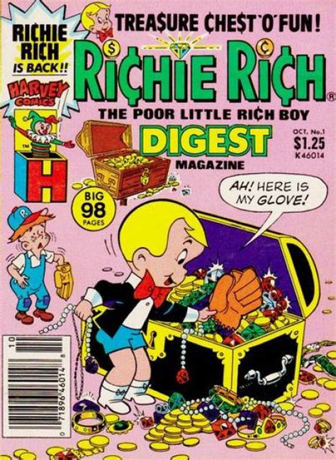 Richie Rich Digest Magazine Screenshots Images And Pictures Comic Vine