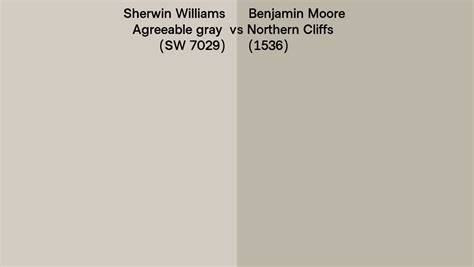 Sherwin Williams Agreeable Gray Sw Vs Benjamin Moore Northern
