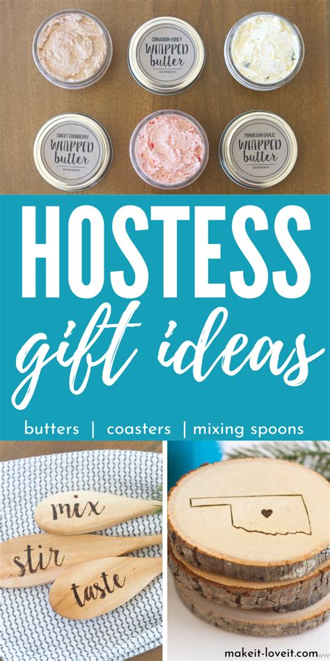 Simple Hostess T Ideas Flavored Butters Engraved Coasters And