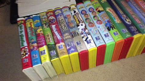 Lot Of Wiggles Vhs Tapes