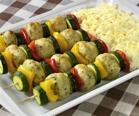 Chicken Ball Kebabs With Rice Cookidoo™ The Official Thermomix