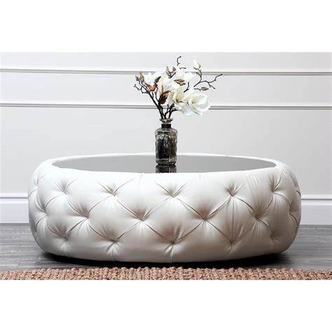 With an endless array of material, color, and feature combinations ottomans are a designer's playground. Unique and Creative! Tufted Leather Ottoman Coffee Table ...