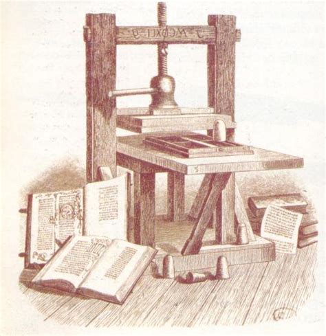 Historia Del Diseño Historia De La Imprenta