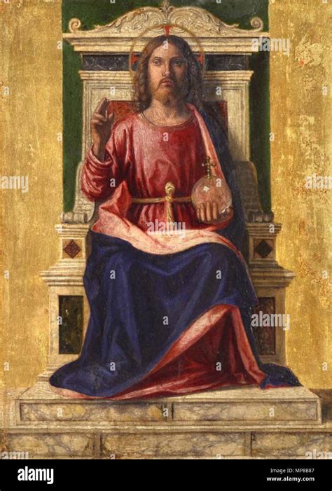 English Jesus Christ On The Throne Painting 718 Jesus Christ On