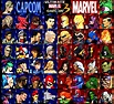 Marvel Vs. Capcom Characters List