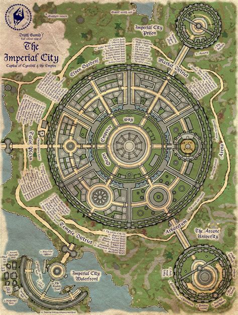 Oc Capital City Map I Am Working On For My Campaign Rdnd