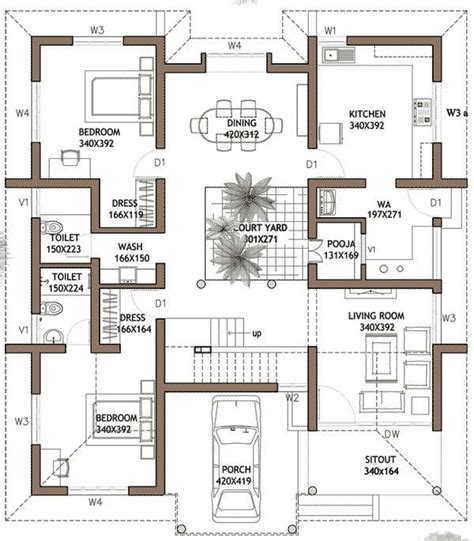 Luxury Plan For 4 Bedroom House In Kerala New Home Plans Design