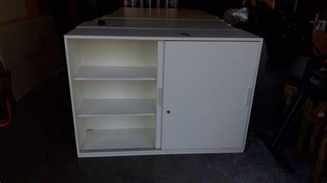 Schuifdeurkast Archiefkast Kantoorkast 160Bx115Hx44D Arenbos