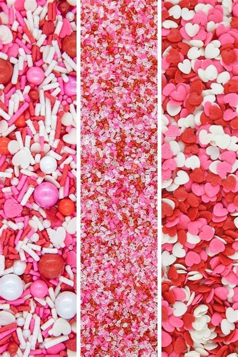 Valentine Sprinkles Set Valentine S Day Sprinkles Pack Medley Bundle Sweets And Treats™
