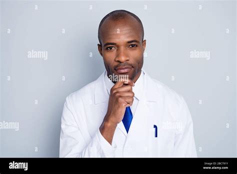 Photo Of Doctor Handsome Dark Skin Guy Friendly Smiling To Patient