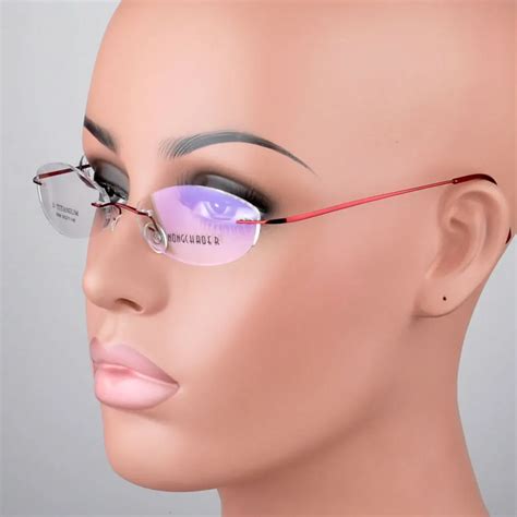 My Doli Pure Titanium Rimless Eyewear 100 Titanium Myopia Glasses
