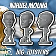Archivo STL Argentina 2022 - Nahuel Molina - Figura del Fútbol・Diseño ...