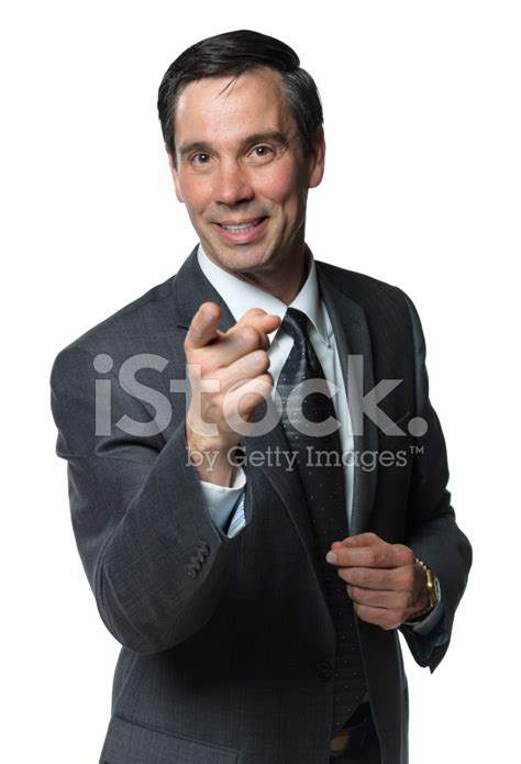 Business Man Pointing A Finger Stock Photo Royalty Free Freeimages