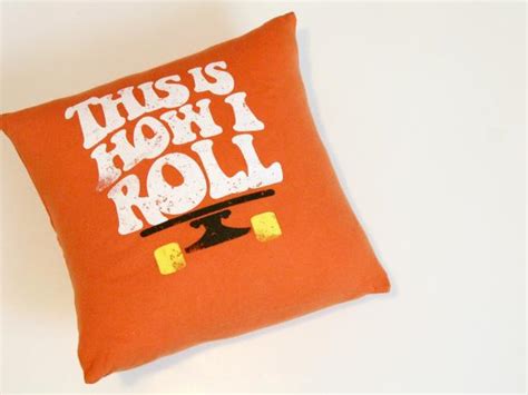 But not the way you'd expect. How To Make Throw Pillows Out of Old T-Shirts | how-tos | DIY