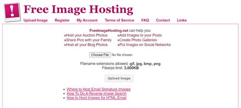 Best Free Image Hosting Sites Moneymints