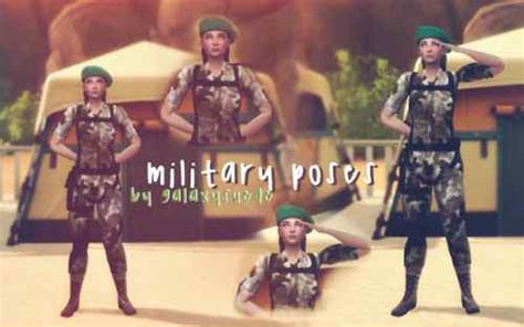 Military Poses Sims4file