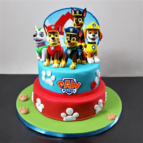 Paw Patrol Cake Digital Organics