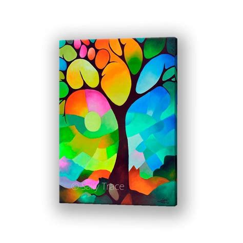 Dreaming Tree Giclee Print On Stretched Canvas From My Original