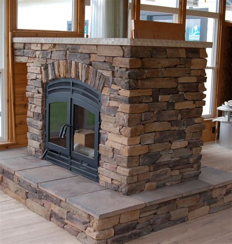 Hearthroom 36 Two Sided Fireplace Stone Fireplace Designs Wood