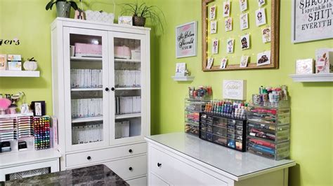 Dream Craft Room Tour Craft Room Tour 2020 My Inkie Fingers