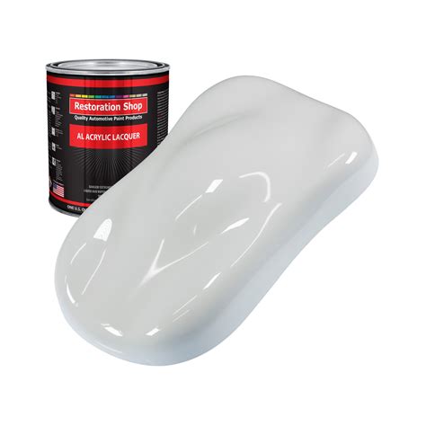 Restoration Shop Championship White Acrylic Lacquer Auto Paint