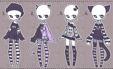 Set Price Outfit Adopts Mono Closed By Lunadopt On Deviantart