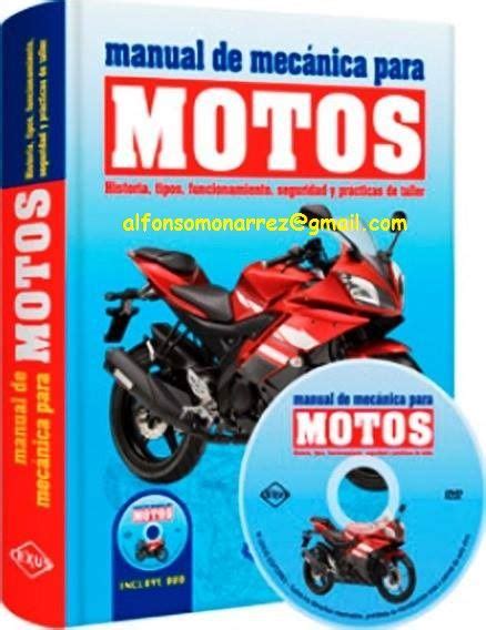 Manual De Reparación Mantenimiento De Motocicletas Motos Mecanica De
