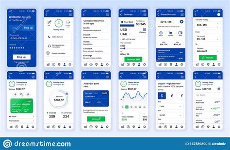 Mobile Application Mobile App Ui Design Templates
