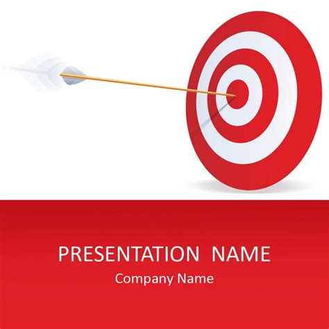 Target Powerpoint Template Powerpoint Templates Powerpoint Template