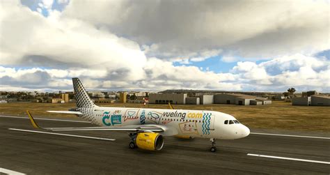 A32nx A320 Vueling Airlines Tc Livery Flybywire Version V10