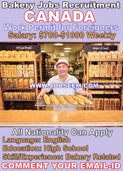 Bestjobs published new jobs opportunites on daily basis. Bakery Jobs in Canada for Foreigners | Urgent Recruitment ...