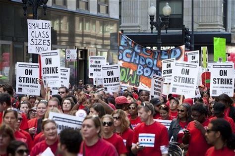 chicago teachers strike rolls through its second day