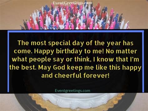 Happy Birthday To Me Quotes Birthday Wishes For Myself With Images