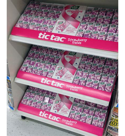 Tic Tac Brings Awareness With Pink Displays Point Of Purchase