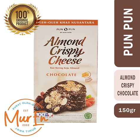 Jual Punpun Almond Crispy Chocolate Gram Shopee Indonesia