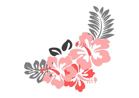 Hibiscus Flower Png Border Blue Flowers Clip Art Clip Art Library