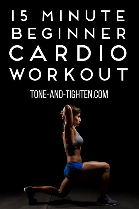 Minute Beginners Cardio Workout