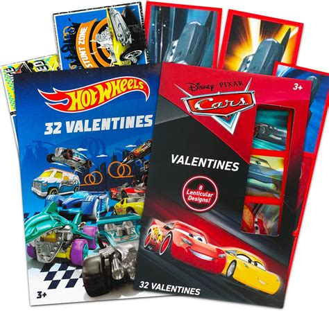 Hot Wheels Cars Valentines Day Classroom Exchange Ts