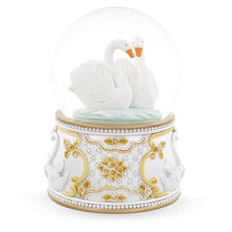 Bestpysanky Chicks Decorating Easter Eggs Snow Globe Home Seasonal Décor