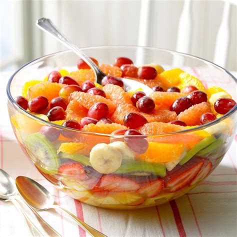 Layered Fresh Fruit Salad Recipe Taste Of Home