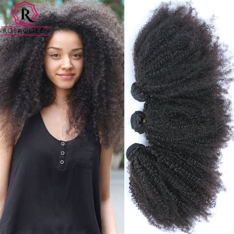 natural color afro kinky curly mongolian virgin human hair weave 3pcs