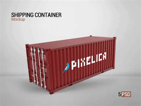 Shipping Container Mockup By Mostafa Absalan On Dribbble