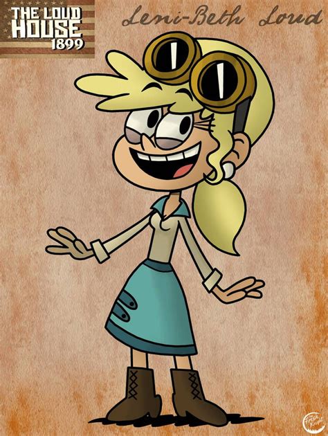 Leni Loud 1800s Au By Thefreshknight On Deviantart Loud House